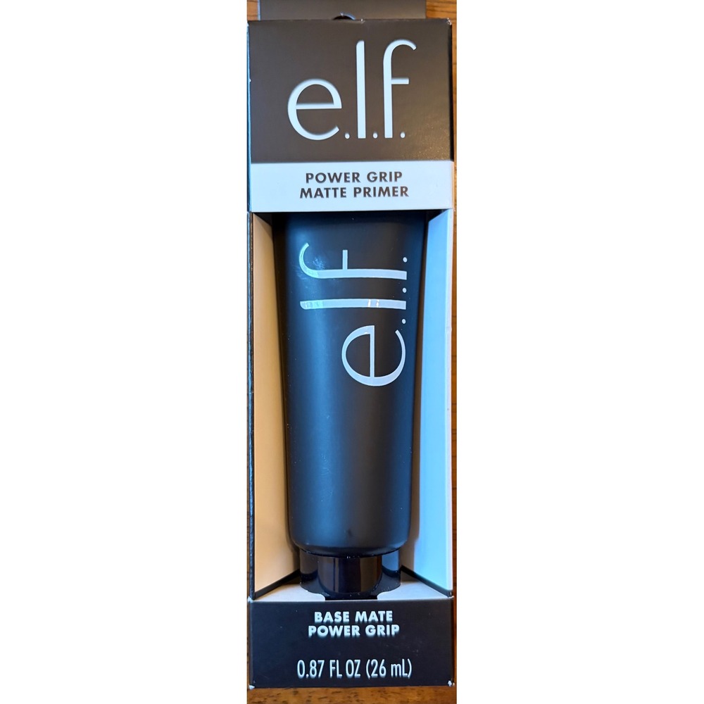 NIB ELF Power Grip Matte Primer 0.87 fl oz Mattifying Face Base